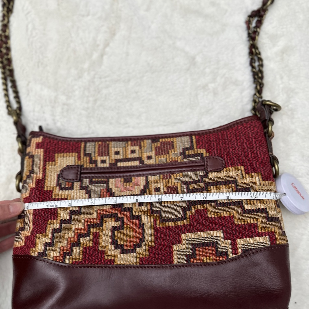 Patricia Nash Salvina Peruvian Tapestry Crossbody Bag - Picture 6 of 11